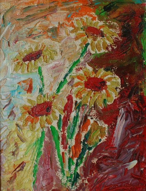 Photograph of a painting by Letitia Hamilton.